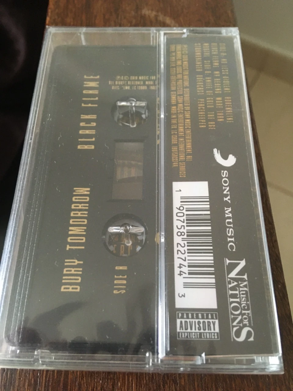 Bury Tomorrow - Black Flame - Cassette k7 – photo 2